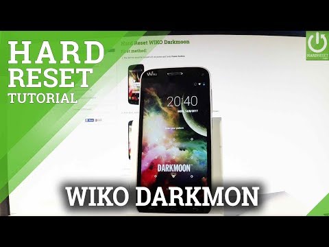 WIKO Darkmoon Hard Reset / Bypass Screen Lock / Master Reset