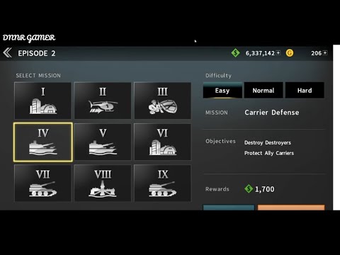 Gunship battle- Carrier Defense- Destroy Destroyers Protect Ally carriers,
