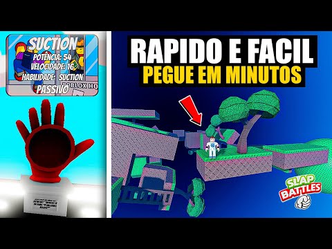 How to Get Suction Glove | Slap Battles | Roblox