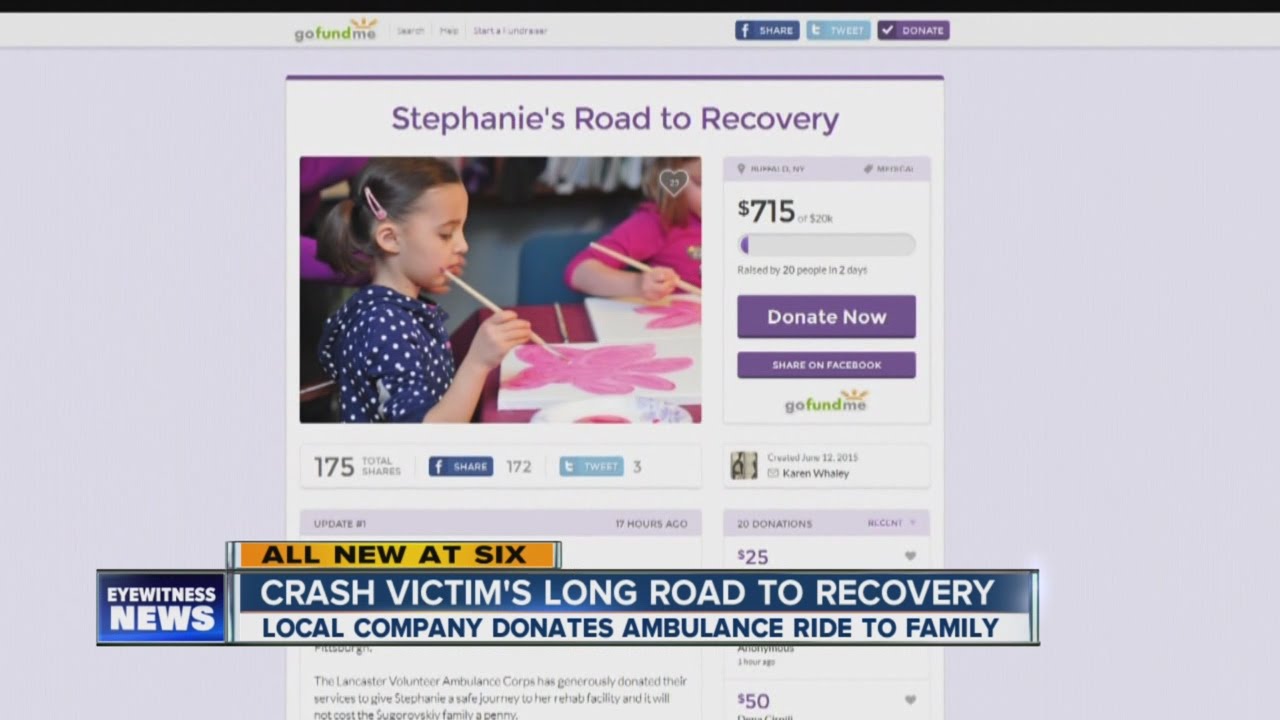 Lancaster ambulance company donates ride for victim of Delaware Park crash