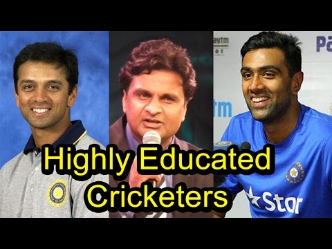 8 Highly Educated Indian Cricketers
