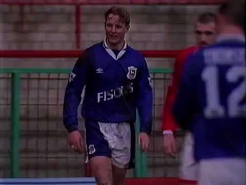 Wrexham v Ipswich Town F.A. Cup 3rd Round 07-01-1995