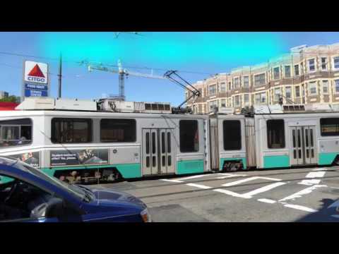 MBTA Green Line Tram Ride to Boston's Science Park 9-22-19