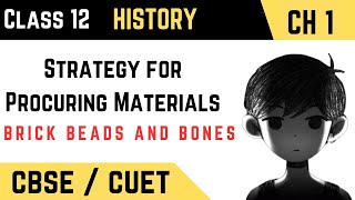 Strategy For Procuring Materials - Brick, Beads and Bones Class 12 #history