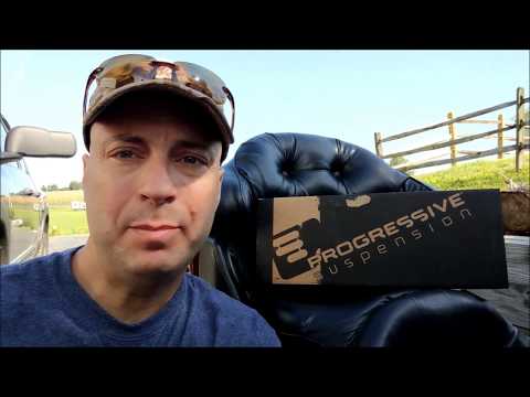 Harley Davidson Series 412 Progressive Shock Install Final