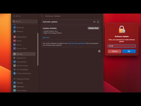 How to Update to macOS Ventura 13.4