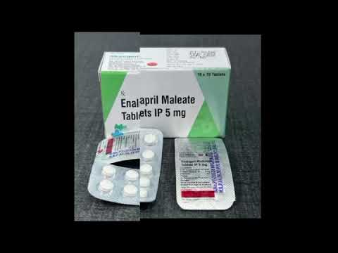 5Mg Enalapril Maleate Tablets For Blood Pressure