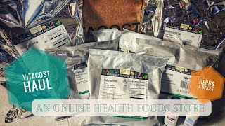 Online Herbal Haul : Healthy Buying | Vitacost Unboxing Haul | An Online Health Foods Store | #herbs