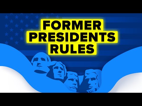 What Rules Do Former Presidents Have To Follow
