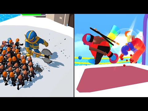 Join Blob Clash 3D vs Heroes Assemble New Game  Max Game All Level New Update