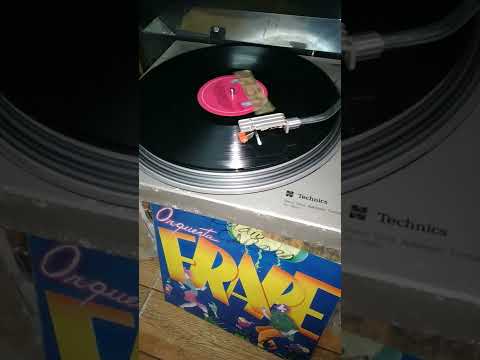 orquesta frape. lejos de ti salsa en vinilo suena mejor