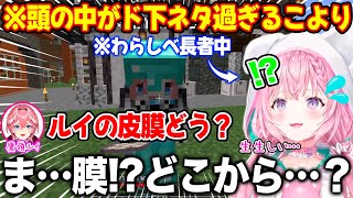 頭がピンク過ぎてルイ姉の膜がどこの膜なのか気になって仕方ない博衣こより【ホロライブ/ホロライブ切り抜き】