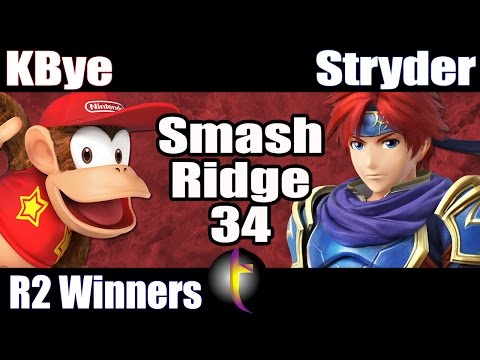 SR34 Singles: SSB Wii U - WR2 - KBye vs Stryder