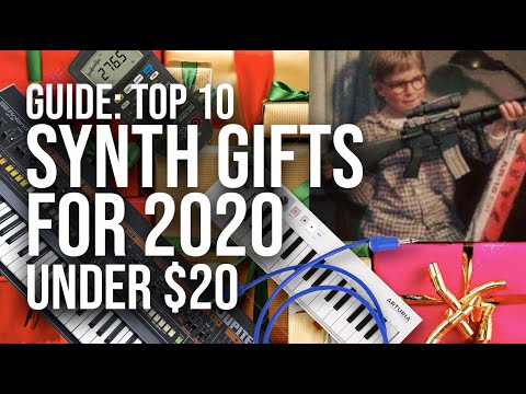 TOP 10 synth GIFTS under $20 - Holiday gift guide for your favorite synth enthusiast in 2020