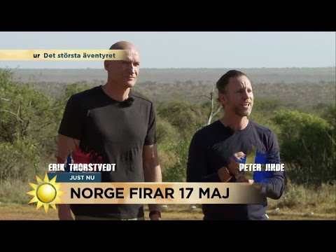 Jihde: "Erik och jag bodde i tält i tre veckor tillsammans och hade det toppen" - Nyhetsmorgon (TV4)