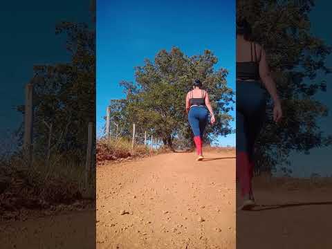 Caminhada sertaneja Comunidade Santa Rita município Vianópolis Goiás Brasil