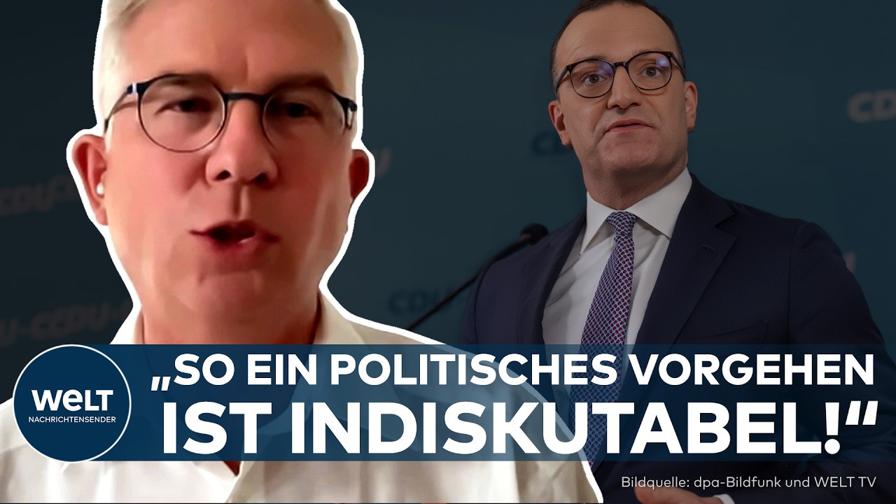 JENS SPAHN UNTER DRUCK: „Doppelmoral ist es allemal“ – FDP-Politiker mit klarer Ansage