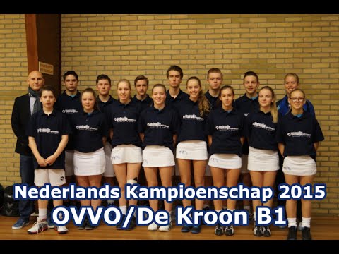 OVVO/De Kroon B1 op het NK 2015 in Wolvega