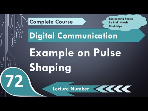 Example on Pulse Shaping in Digital Communication by Engineering Funda