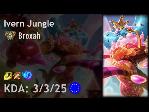 Ivern Jungle vs Nocturne - EUW Challenger Patch 8.5
