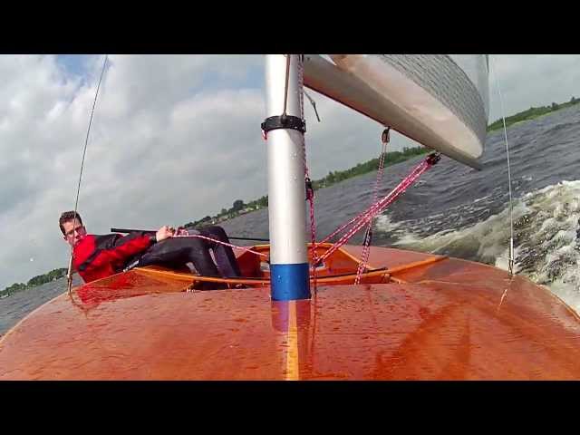 Solo Dinghy Sailing NED491