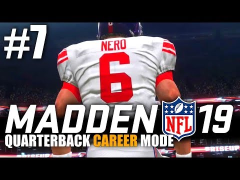Madden 19 Career Mode - Part 7 - Homecoming Party! (Giants at Falcons, Week 7)
