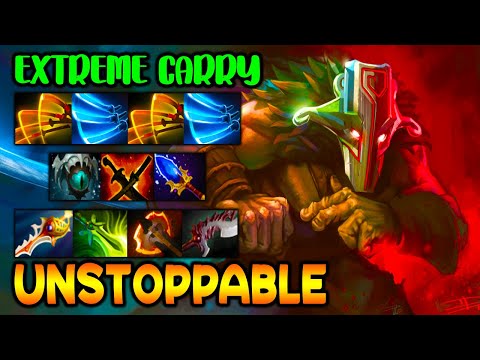 INTENSE CARRY JUGGERNAUT - UNSTOPPABLE TEAM FIGHT - DOTA 2 GAMEPLAY