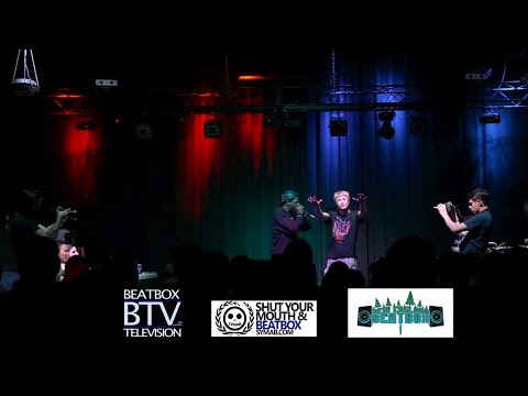 Paris Reed vs Erratic / Top 16 - Midwest Beatbox Battle 2015
