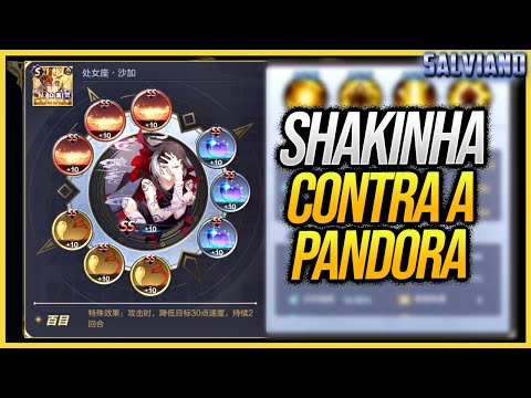 TOP 08 Jamiel Chinês - Shakinha consegue parar a Comandante Pandora? - Saint Seiya: Awakening