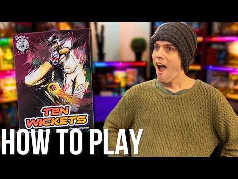 How to Play Ten Wickets - The Cricket Card Game!