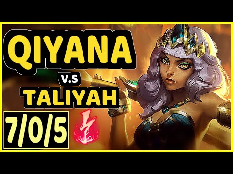 DJOKO (QIYANA) vs TALIYAH - 7/0/5 KDA JUNGLE CHALLENGER GAMEPLAY - EUW