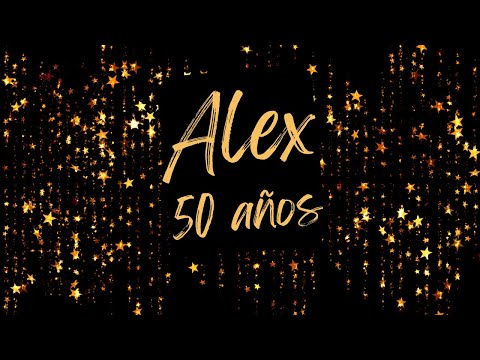 Alex Roque 50 años