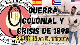 ✅ Guerra colonial y crisis de 1898