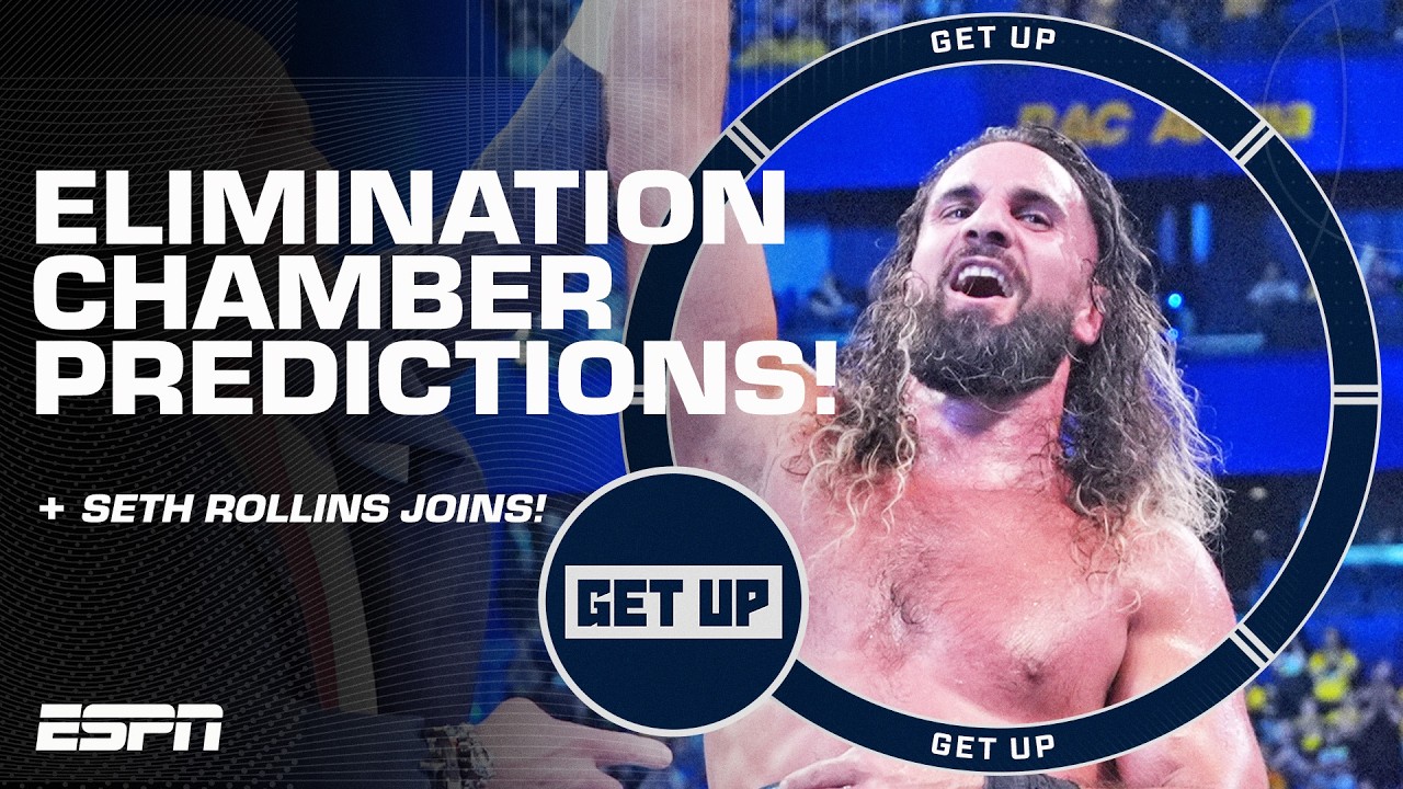 WHO Seth Rollins predicts as the LAST MAN standing in the Elimination Chamber 👀 | Get Up