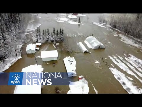 Water levels not seen since the 1960s in the N.W.T. | APTN News