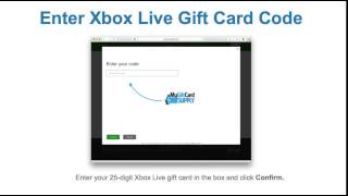 How to Redeem an Xbox Live Gift Card
