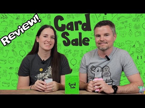 Card Sale ‐ A Party Game For Expert Salesmen (And Awful Ones Too!) | Love 2 Hate #boardgames Reviews