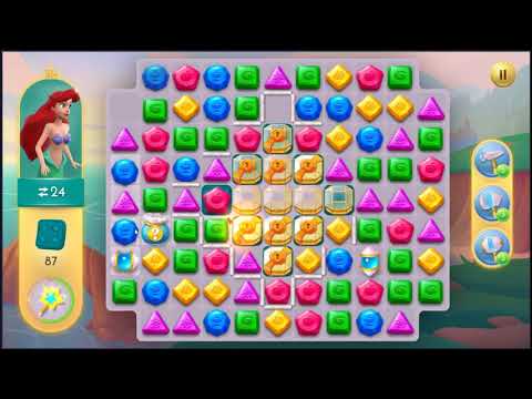 Disney Princess Majestic Quest Level 158 - NO BOOSTERS + FULL STORY 👸 | SKILLGAMING ✔️