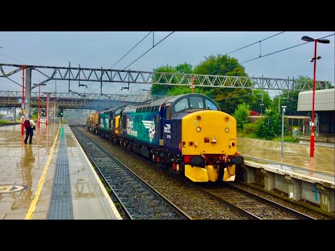 Class 68 vs Class 37 Thrash at Stafford