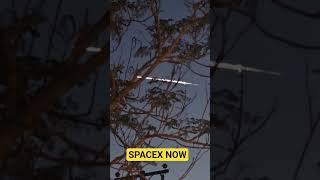 Spacex Launch Just Now And Booster Seperation.  Full Video On Channel. #live #spacex #fun #space