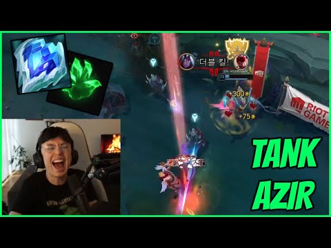 Caedrel Doubted ShowMaker's Tank Azir Tech