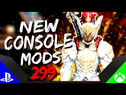 Skyrim Special Edition: ▶️5 BRAND NEW CONSOLE MODS◀️ #299 (PS4/XB1/PC)