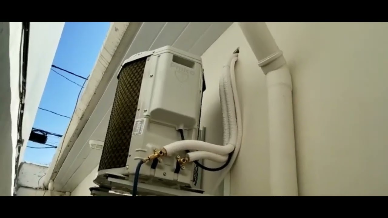 Instalação de split Philco 9.000 btus frio