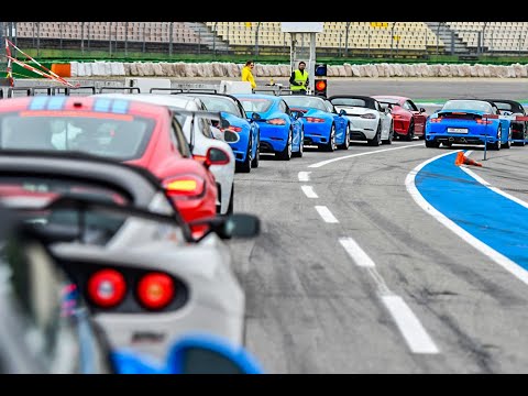 Sports car driver training at the Lausitzring/Dekra Oval 2018