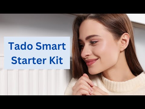 Tado Smart Starter Setup Alexa Kit v3 Radiator Thermostat Wall Wireless Thermostat Overview Guide