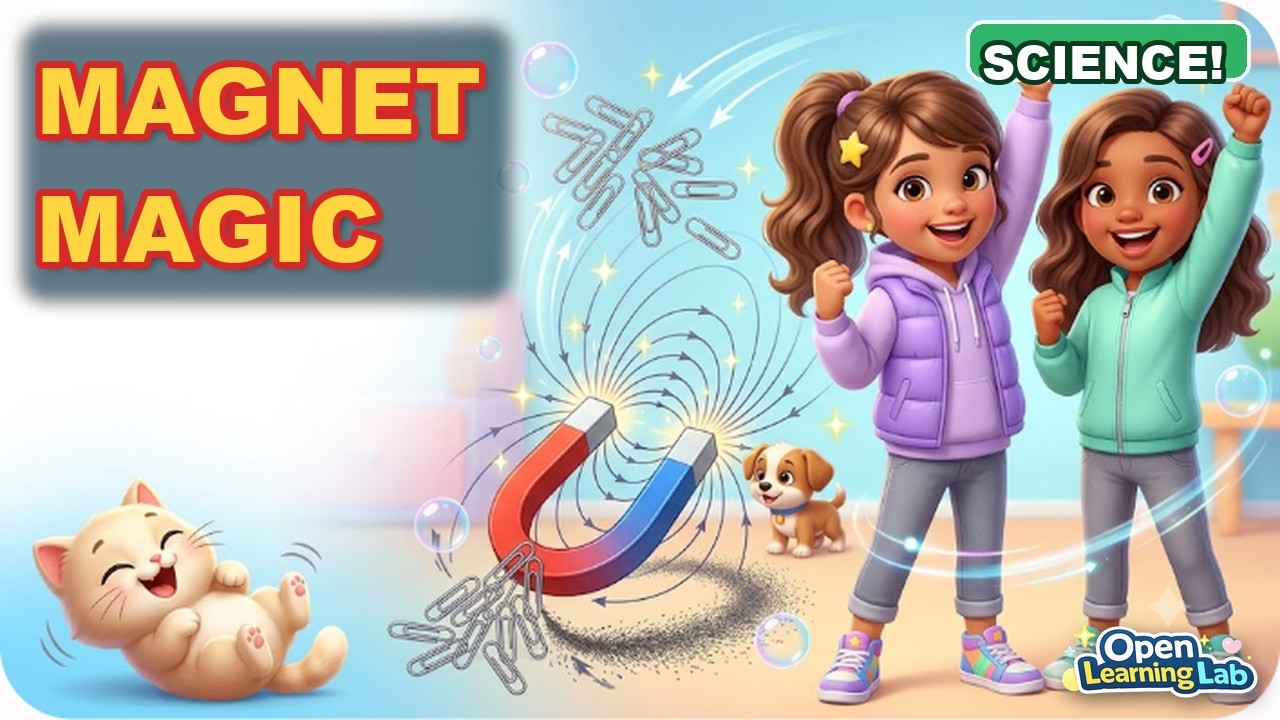 How Do Magnets Actually Work? | Science for Kids