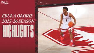 Ebuka Okorie 2025-26 Season Highlights | Stanford Men's Basketball