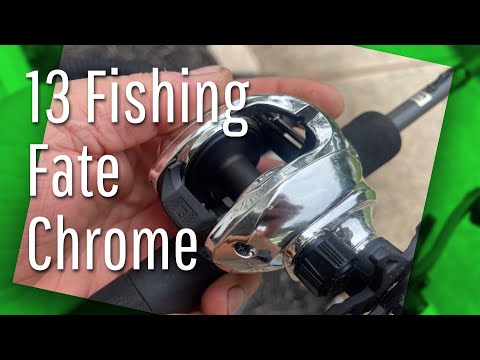 Reel Time Review of the 13 Fishing Fate Chrome combo- Looks cool, and functions even better.