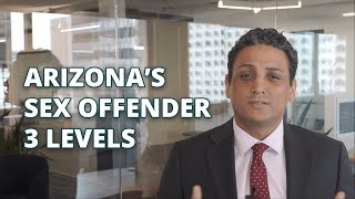 Understanding Arizona Sex Crimes: 3 Levels of Risk and Registration Requirements