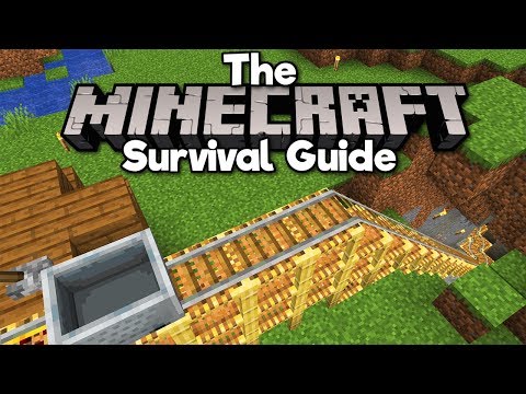 Pixlriffs - Building a Minecart Theme Park Rollercoaster! ▫ The Minecraft Survival Guide [Part 225]